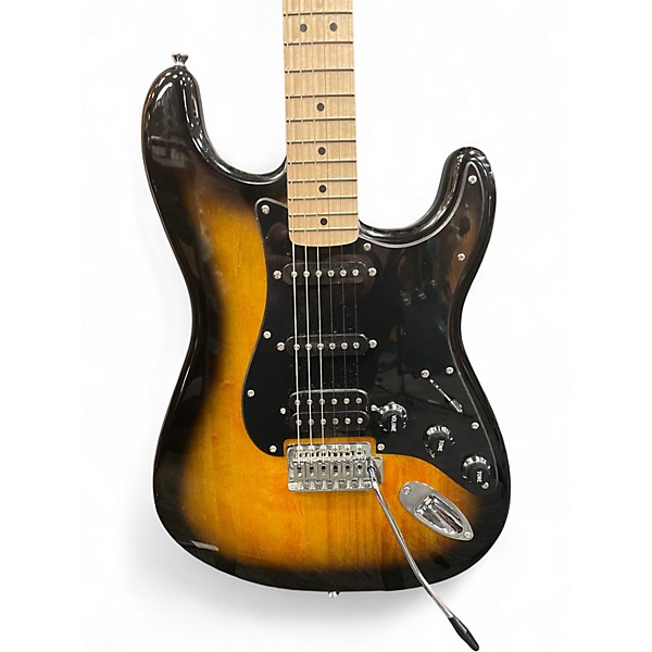 Used Squier Bullet Stratocaster HSS 2 Color Sunburst Solid Body Electric Guitar