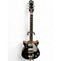 Used Gretsch Guitars G6128T-1962 Duo Jet with Bigsby Black Solid Body Electric Guitar thumbnail