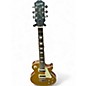Used Epiphone Les Paul Traditional Pro IV Gold Top Solid Body Electric Guitar thumbnail
