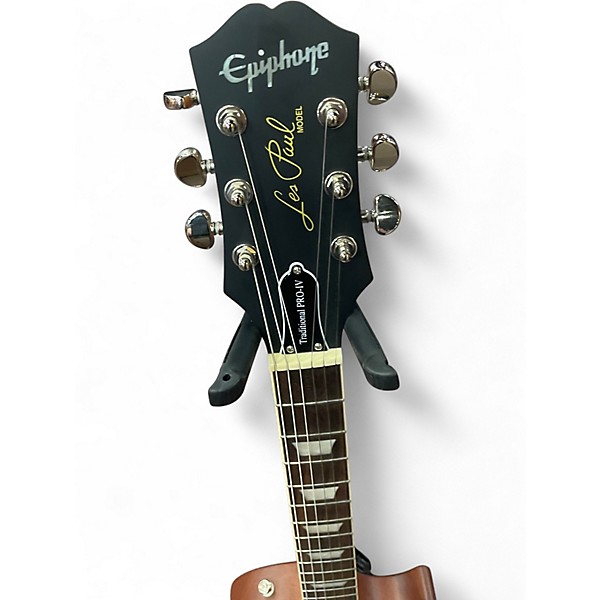 Used Epiphone Les Paul Traditional Pro IV Gold Top Solid Body Electric Guitar