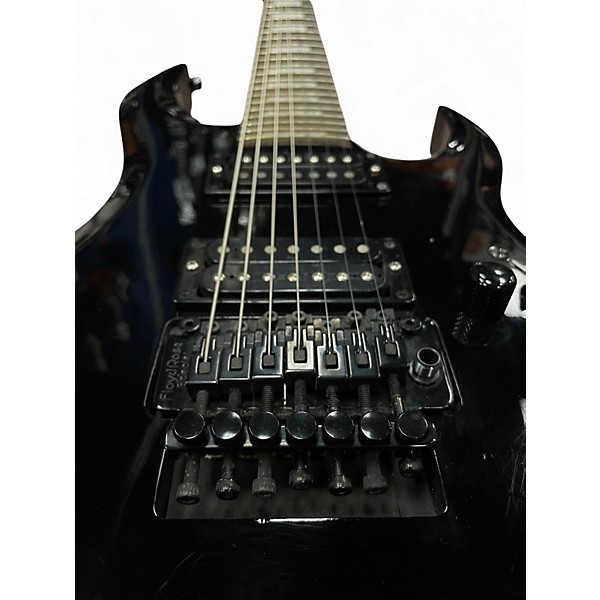 Used Dean Michael Batio Mab7 7-String Warrior Black Solid Body Electric Guitar