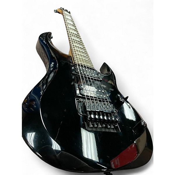 Used Dean Michael Batio Mab7 7-String Warrior Black Solid Body Electric Guitar