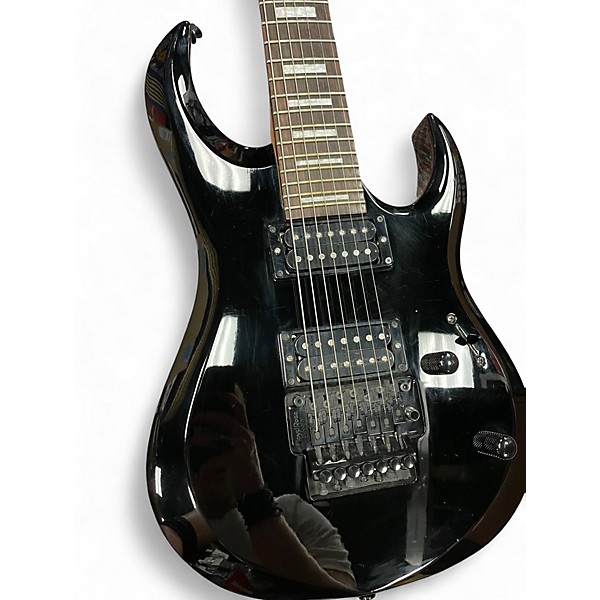 Used Dean Michael Batio Mab7 7-String Warrior Black Solid Body Electric Guitar