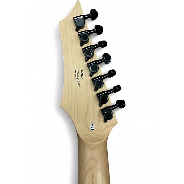 Used Dean Michael Batio Mab7 7-String Warrior Black Solid Body Electric Guitar