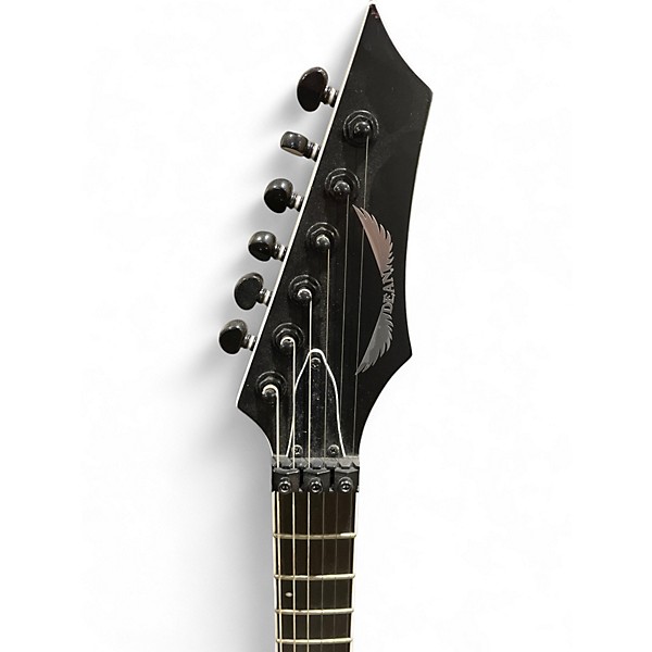 Used Dean EXILE BLACK Solid Body Electric Guitar