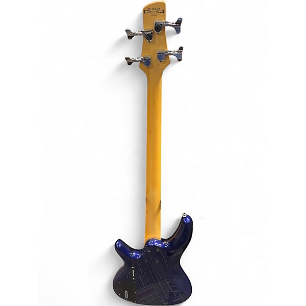 Used Ibanez SR300 Blue Electric Bass Guitar