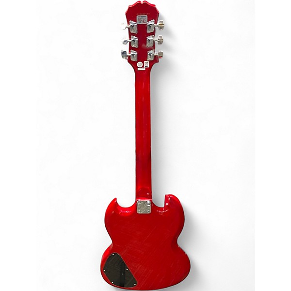 Used Epiphone SG Special Bolt On Red Solid Body Electric Guitar