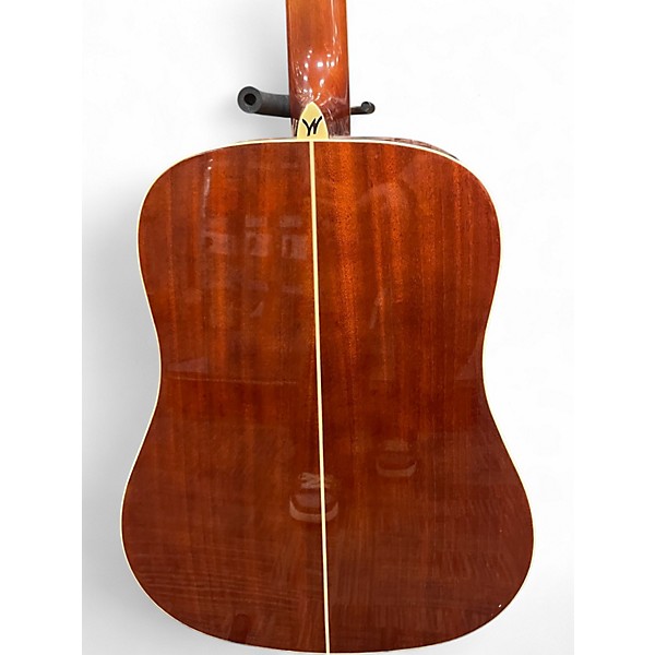 Used Washburn WD100DL Mahogany Acoustic Guitar