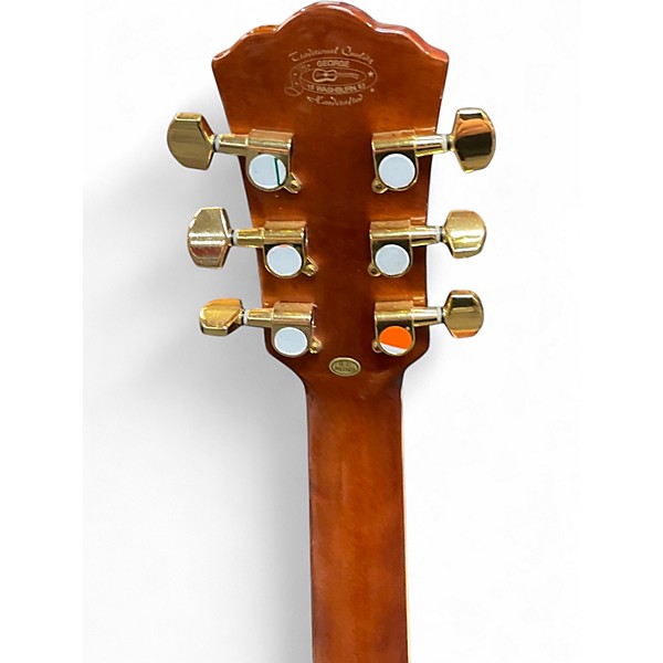 Used Washburn WD100DL Mahogany Acoustic Guitar