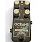 Used Electro-Harmonix oceans 3-verb Effect Pedal thumbnail