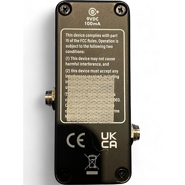 Used Electro-Harmonix oceans 3-verb Effect Pedal