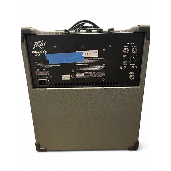 Used Peavey MAX 100 Bass Combo Amp
