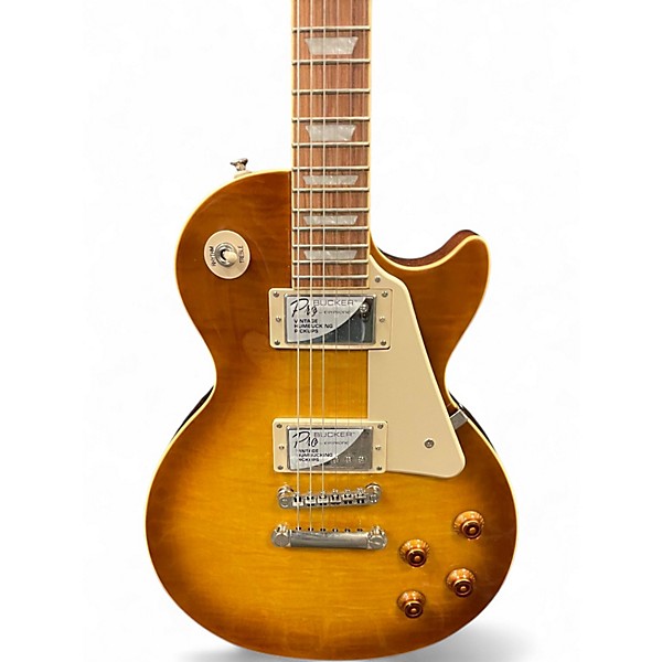 Used Epiphone Les Paul Standard Pro Ice Tea Burst Solid Body Electric Guitar