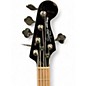 Used Squier Contemporary Active Jazz Bass HH V Black Electric Bass Guitar