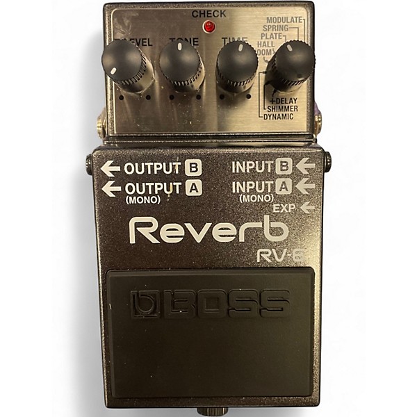 Used BOSS RV6 Digital Reverb Effect Pedal