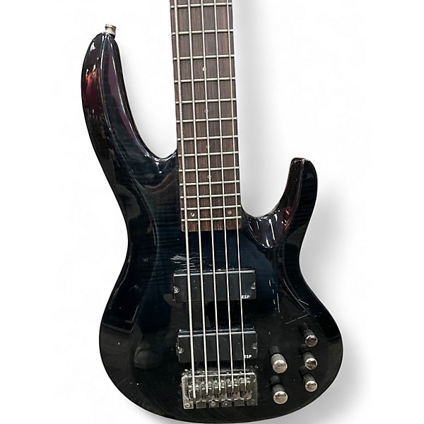 Used ESP LTD B305FM 5 String Black Electric Bass Guitar