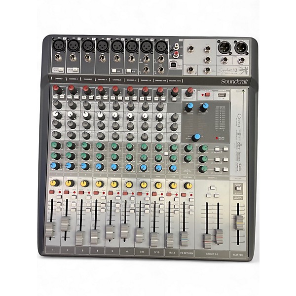 Used Soundcraft Signature 12 Unpowered Mixer