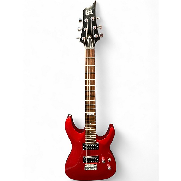 Used ESP LTD H-51 Red Solid Body Electric Guitar
