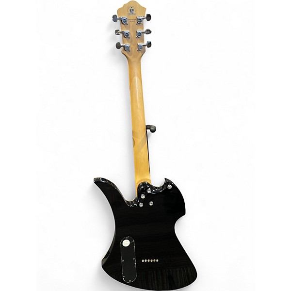 Used B.C. Rich Masterpiece Mockingbird Black Solid Body Electric Guitar