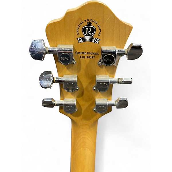 Used B.C. Rich Masterpiece Mockingbird Black Solid Body Electric Guitar