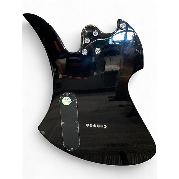 Used B.C. Rich Masterpiece Mockingbird Black Solid Body Electric Guitar