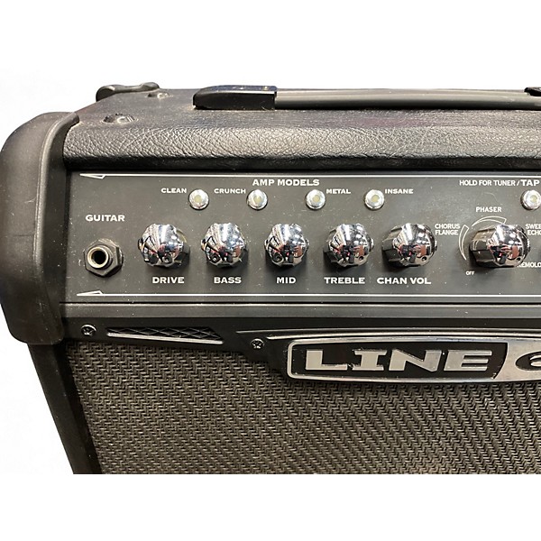 Used Line 6 Spider IV 15W 1X8 Guitar Combo Amp