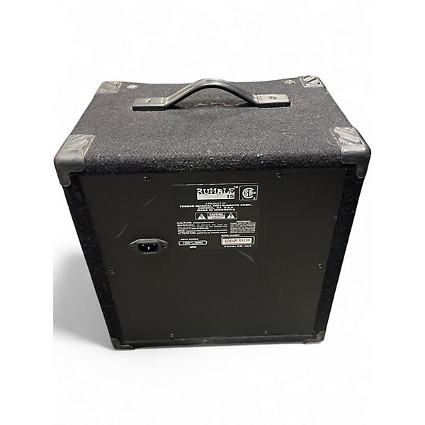 Used Fender Rumble 15 15W 1X8 Bass Combo Amp