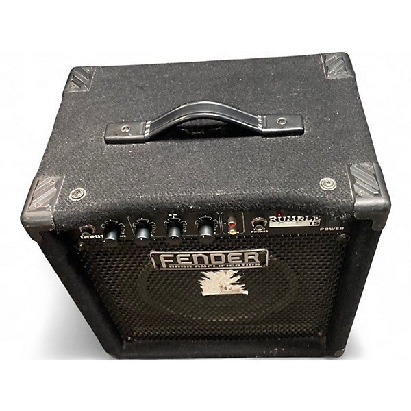 Used Fender Rumble 15 15W 1X8 Bass Combo Amp