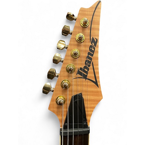 Used Ibanez SEW761FM Natural Solid Body Electric Guitar