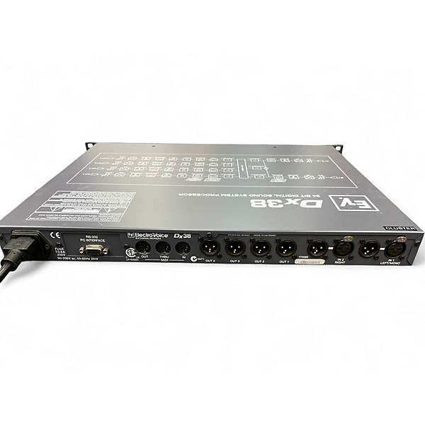 Used Electro-Voice Dx38 24 Bit Digital Sound Processor Exciter