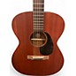 Used Martin 00015E Natural Mahogany Acoustic Electric Guitar