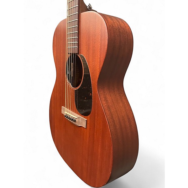 Used Martin 00015E Natural Mahogany Acoustic Electric Guitar