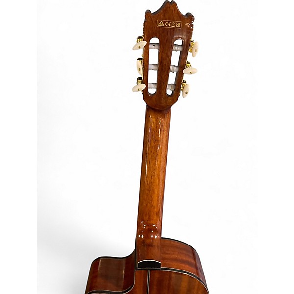 Used Ibanez GA6CE Natural Classical Acoustic Electric Guitar