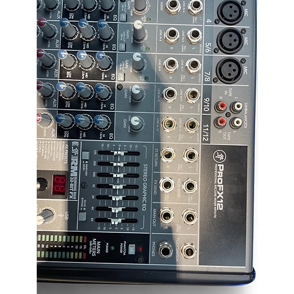 Used Mackie PROFX12 Unpowered Mixer