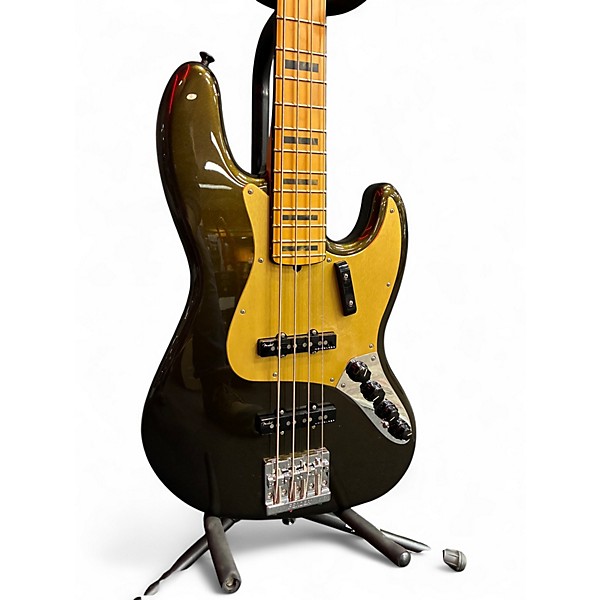 Used Fender American Ultra Jazz Bass Texas Tea Electric Bass Guitar