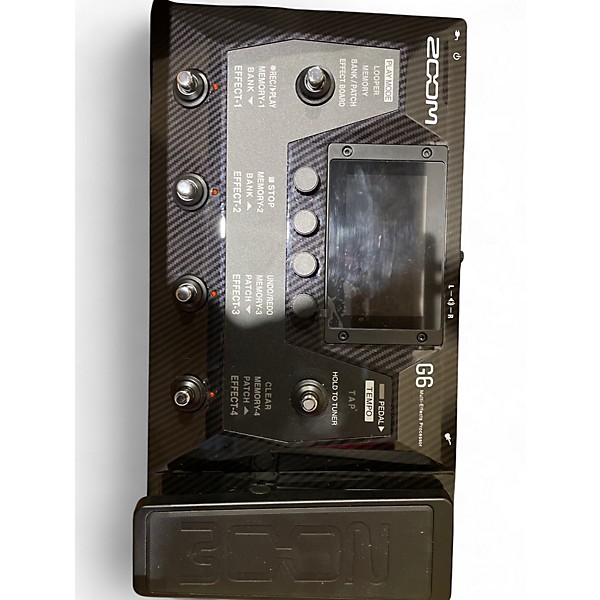 Used Zoom G6 Guitar Multi-Effects Processer Pedal