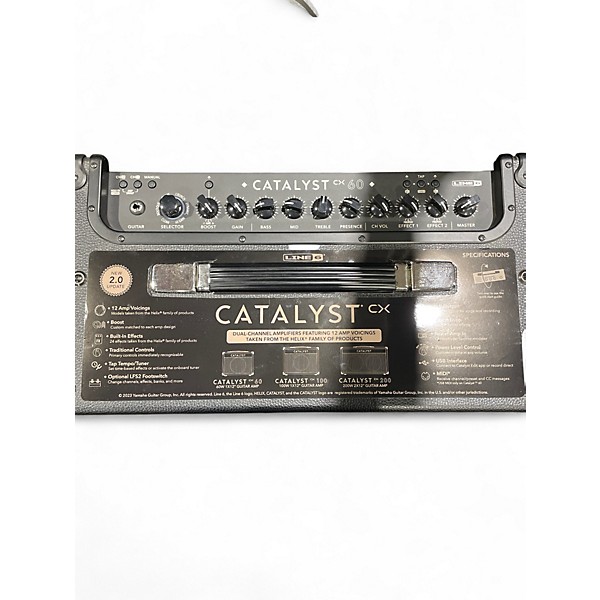 Used Line 6 Catalyst cx60 Guitar Combo Amp