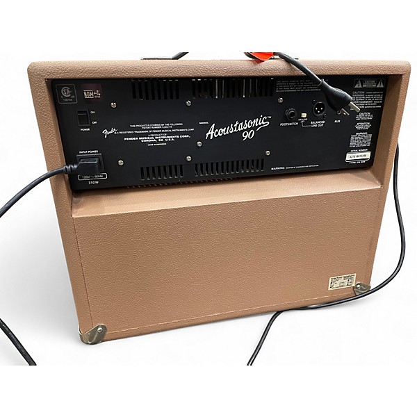 Used Fender Acoustasonic 90 90W Acoustic Guitar Combo Amp