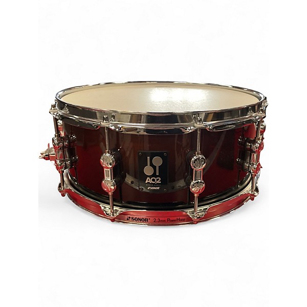 Used SONOR 14in AQ2 Brown Fade Drum