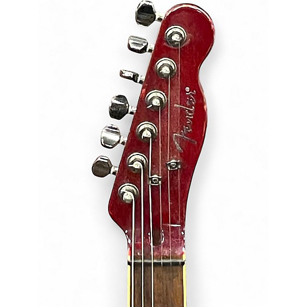 Used Fender Special Edition Custom Telecaster FMT HH Trans Red Solid Body Electric Guitar