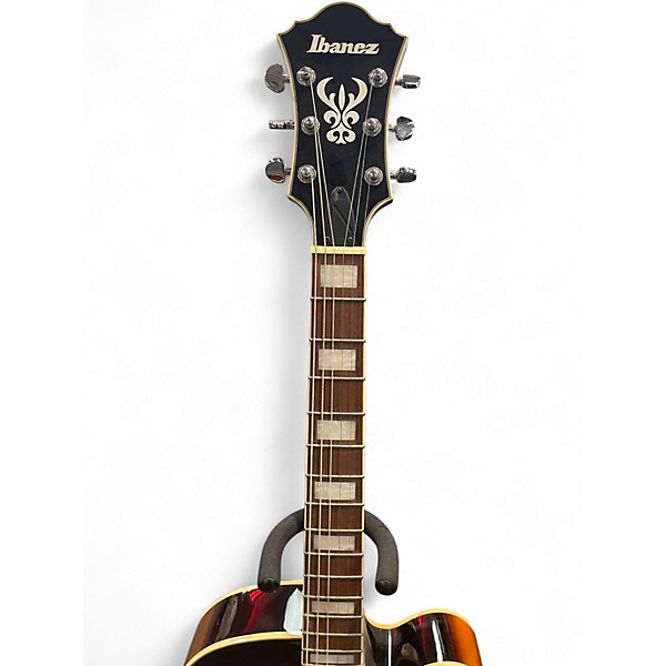 Used Ibanez AF75 2 Color Sunburst Hollow Body Electric Guitar