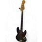 Used Fender Deluxe Active Jazz Bass Black Electric Bass Guitar thumbnail