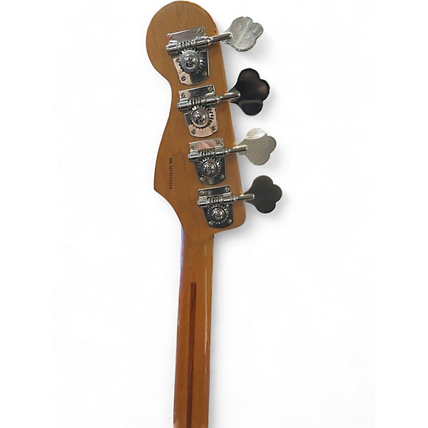 Used Fender Deluxe Active Jazz Bass Black Electric Bass Guitar