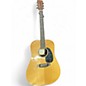 Used Martin D13E Natural Acoustic Electric Guitar