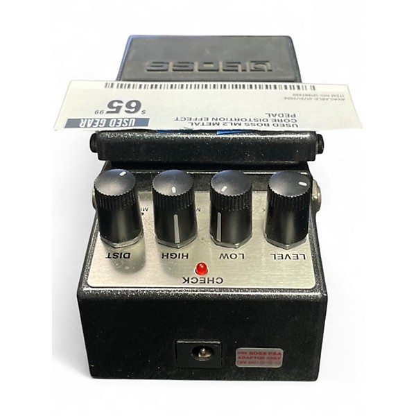Used BOSS ML2 Metal Core Distortion Effect Pedal