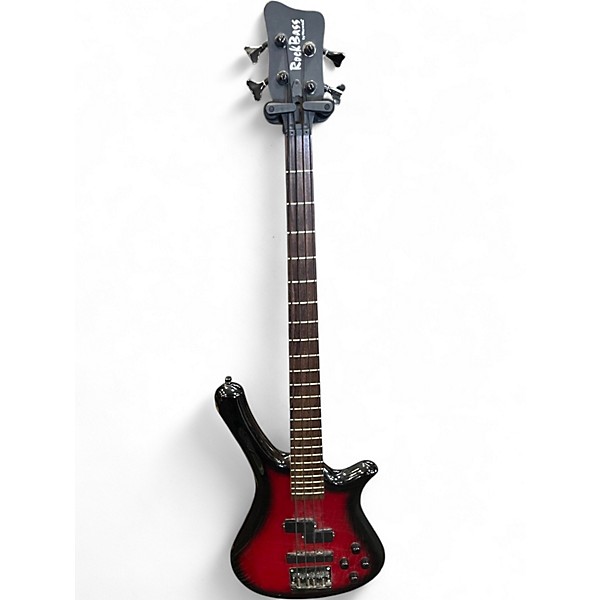 Used RockBass by Warwick FORTRESS 4 RED Electric Bass Guitar