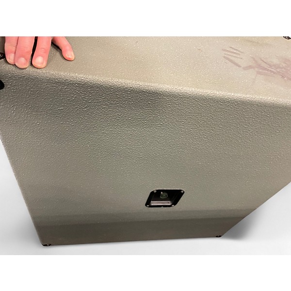 Used Omega 4x12 Amp Cabinet (Olive Green) Guitar Cabinet