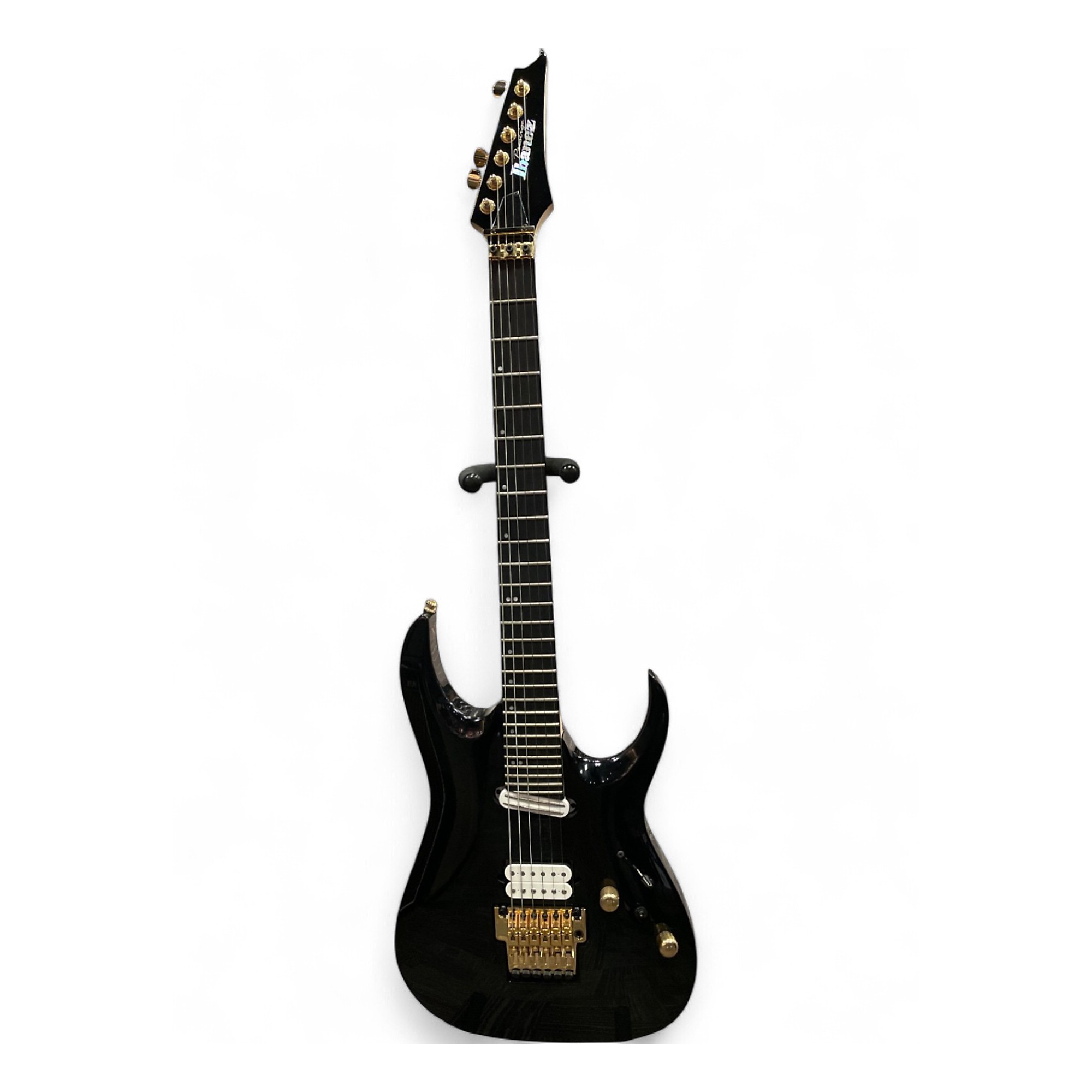 Used Ibanez prestige RGA622XH RGA Black Solid Body Electric Guitar
