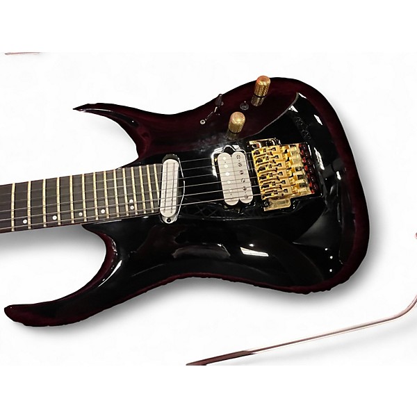 Used Ibanez prestige RGA622XH RGA Black Solid Body Electric Guitar