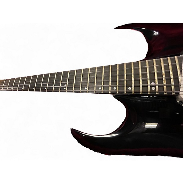 Used Ibanez prestige RGA622XH RGA Black Solid Body Electric Guitar